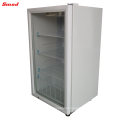 98L Glass Door Tabletop Mini Showcase Cooler